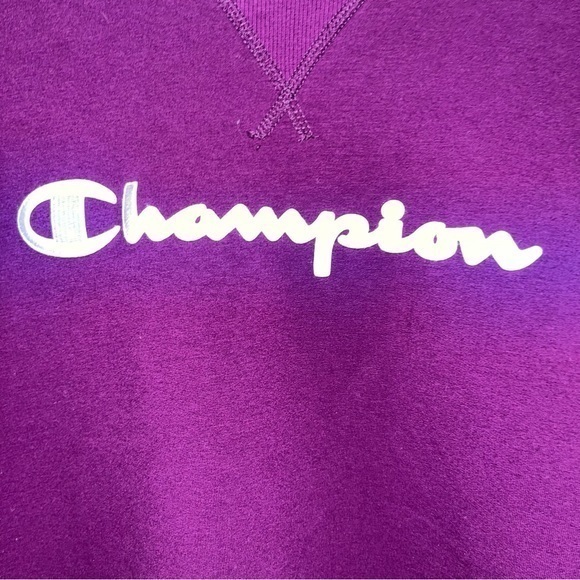 Champion Heritage‎ Retro Sport Crew Sweatshirt Women’s 2XL Venetian Purple - Picture 3 of 8